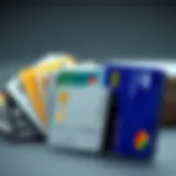 Different types of debit cards showcased.