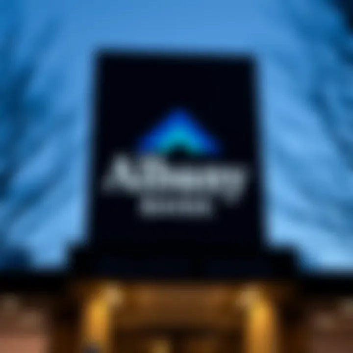 Albany Bank Branding and Trust Albany Bank logo showcasing financial stability