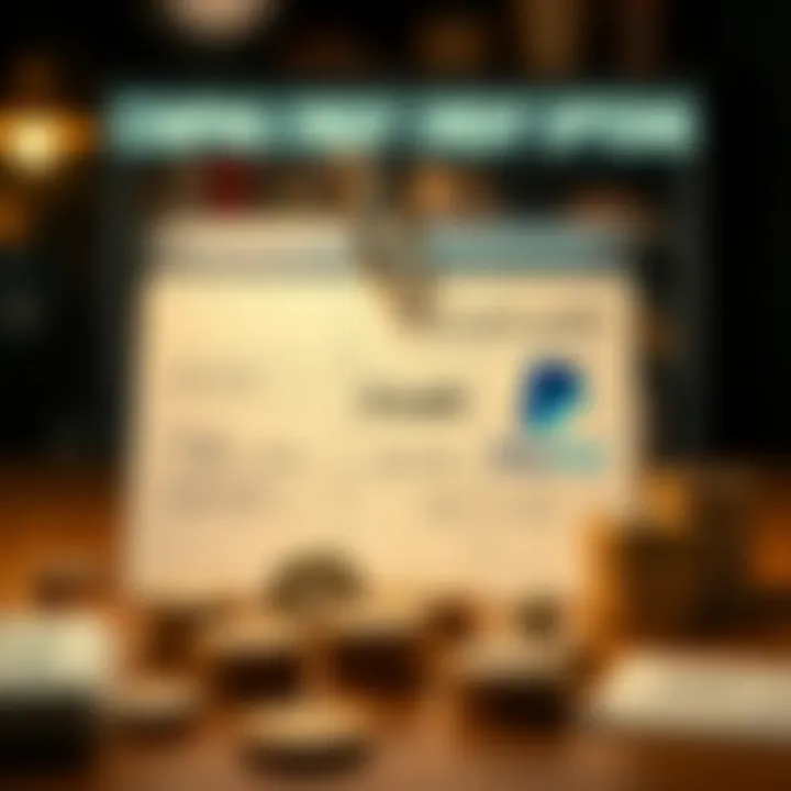 Illustration of credit options comparison