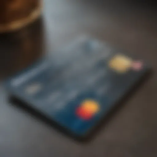 Visual representation of premium credit card features