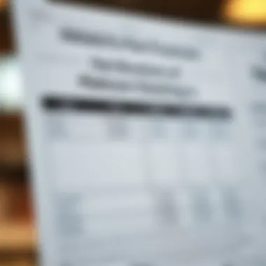 Fee Structure of Bellco Platinum Checking Chart detailing the fees of Bellco Platinum Checking
