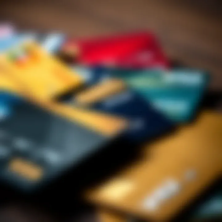 Diverse Credit Card Options Credit card options showcasing various types available for fair credit