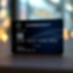 Visual representation of credit card eligibility criteria