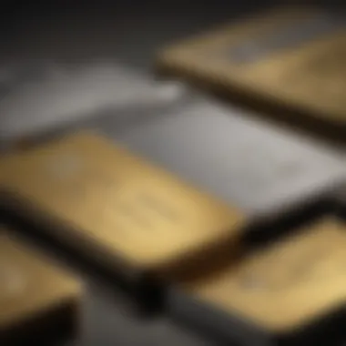 Rewards Programs of Gold and Platinum Cards Visual representation of rewards programs for business