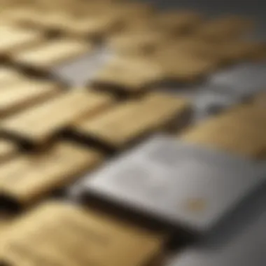 Value Proposition for Gold and Platinum Cards Illustration of value propositions tailored for businesses