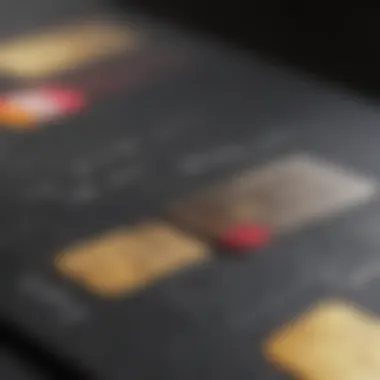 Visual comparison of traditional credit cards and the Grain card's features