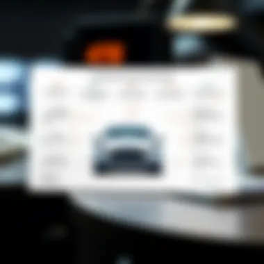 Navigating the Auto Loan Application Diagram illustrating the application process for auto loans