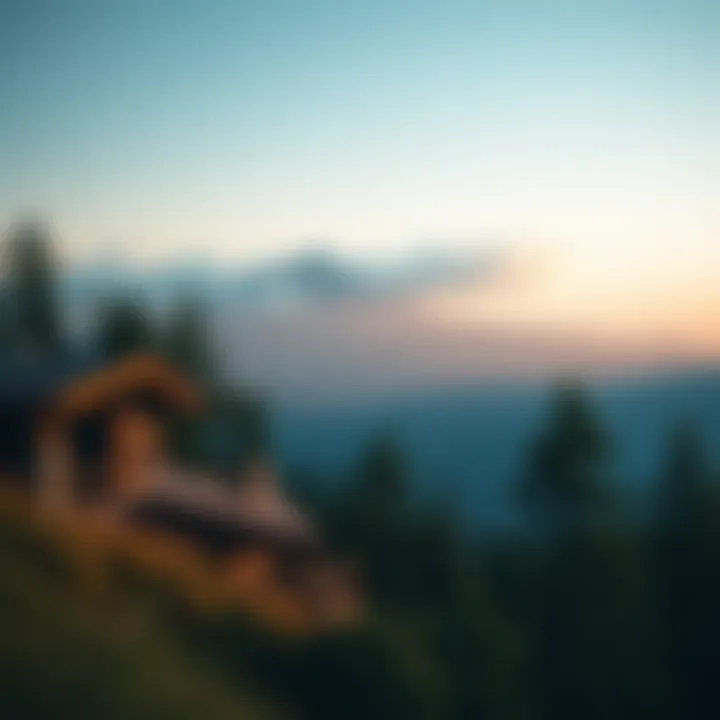 A picturesque mountain retreat