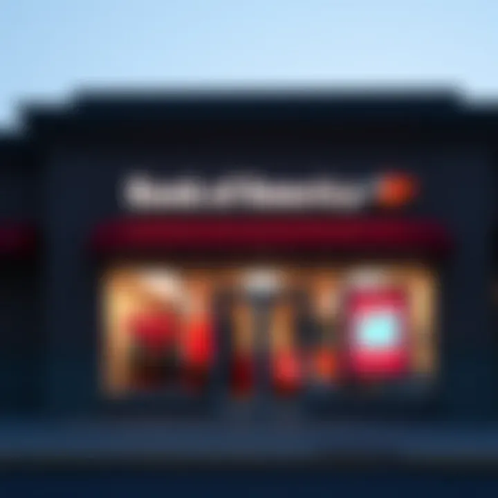 Bank of America branch exterior