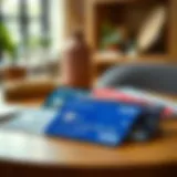 Exploring Various Credit Card Choices Diverse credit card options displayed on a table