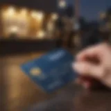 Illustration of credit card usage