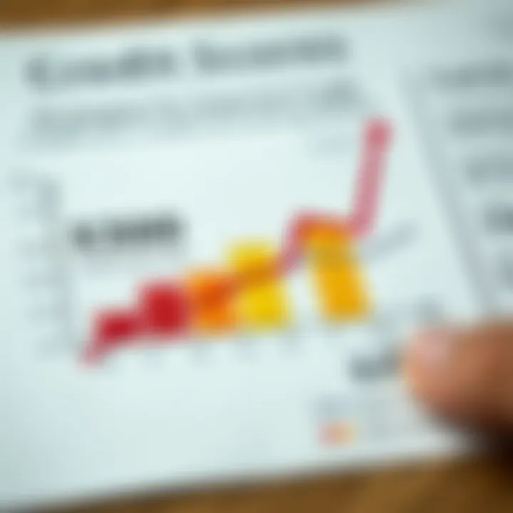 Strategies for Improving Credit Scores Graph depicting credit score improvement strategies