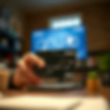 Strategizing for Credit Score Enhancement Illustration of a credit score improvement strategy