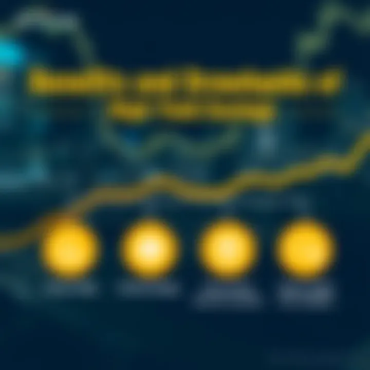 Infographic showing benefits and drawbacks of high yield savings
