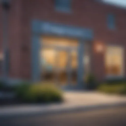 Exterior view of Michigan First Credit Union branch