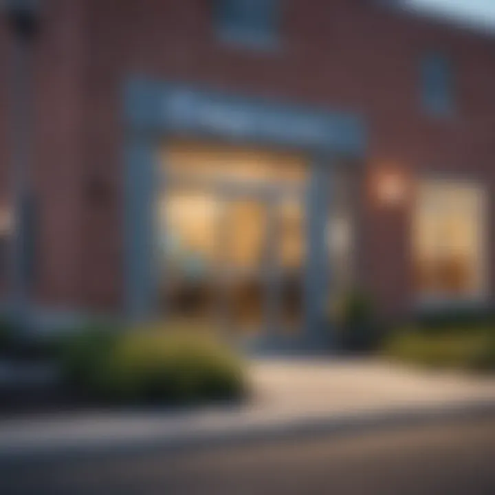 Exterior view of Michigan First Credit Union branch