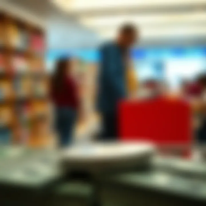 An abstract image showing consumer behavior influencing rewards