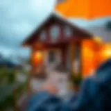 Impact of Rental Payments on Credit History Conceptual representation of rental payments impacting credit history