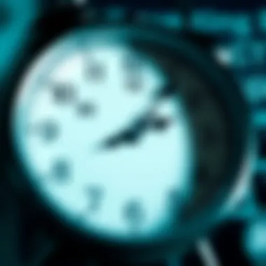 The Urgency of Financial Decisions A clock indicating urgency and time-sensitive decisions