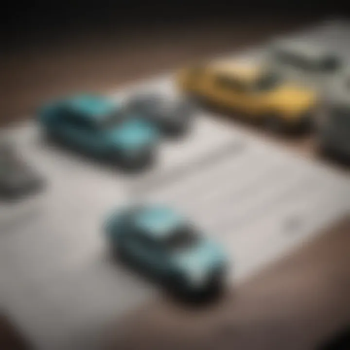 An illustrative chart showcasing different types of SDCCU auto loans available