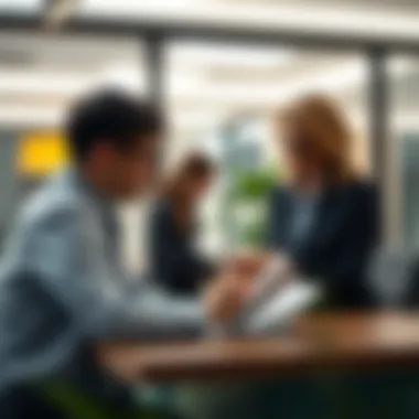 Credit union member services consultation