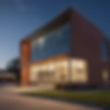 Fort Worth Community Credit Union building exterior showcasing its modern architecture