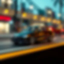 An illustration depicting the workings of a car payment estimator tool.