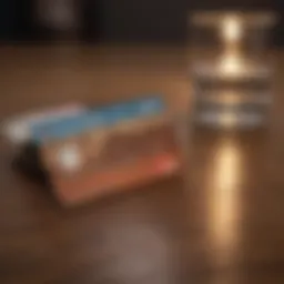 Chase debit card on a wooden table