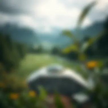 Environmental Preservation for Future Generations A serene landscape representing environmental preservation