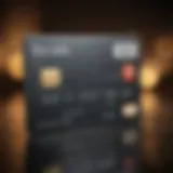 A close-up of a credit card with rewards symbols