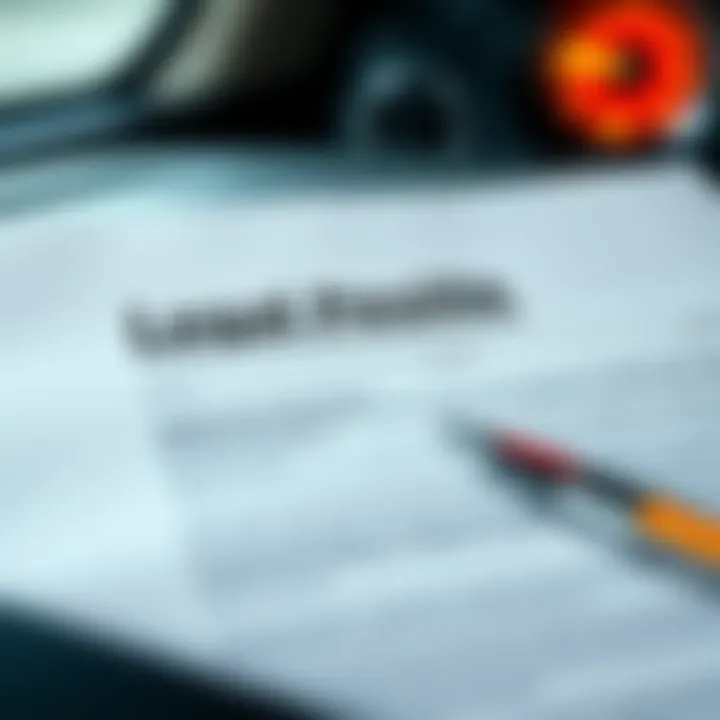 Legal documents related to auto finance