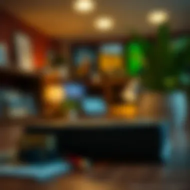 Visual representation of financial improvement strategies