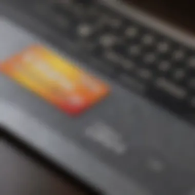 Examining Disputed Charges on Your Credit Card Statement A close-up view of a credit card statement highlighting disputed charges.