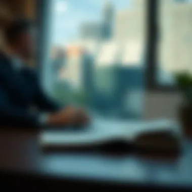 Strategic financial planning concept