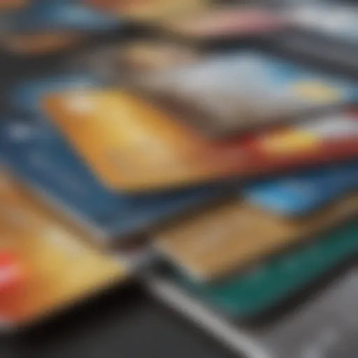 An illustration depicting the diverse types of credit cards available in the market.
