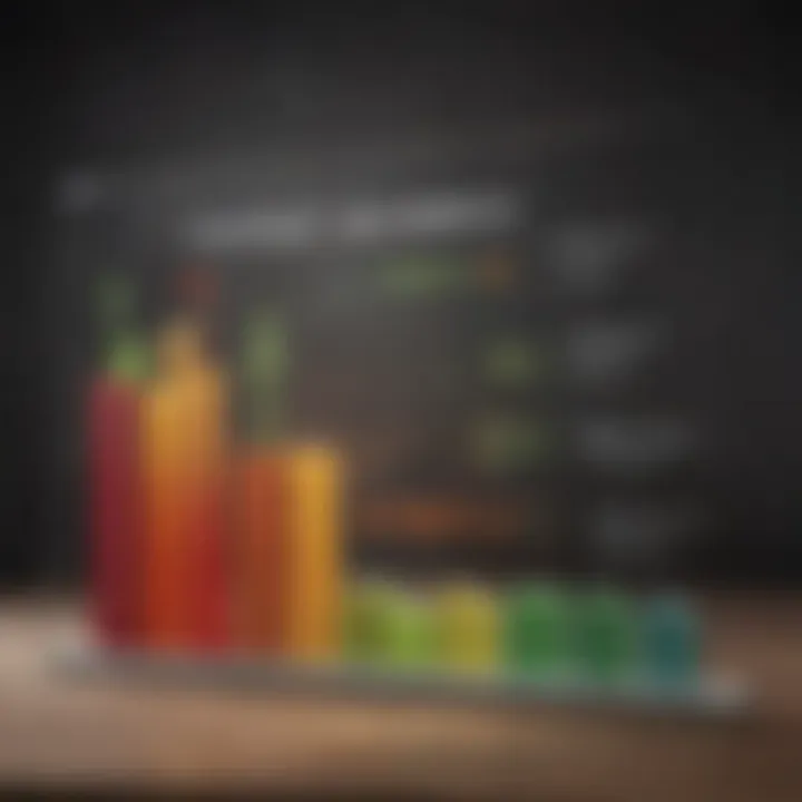 Graph showing the impact of credit scores on financial decisions.