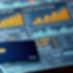 A detailed graphic of credit card statistics