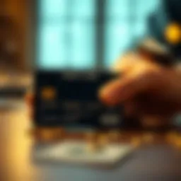 Visual representation of credit card payments