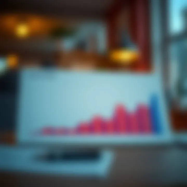 A graph showing trends in credit health over time