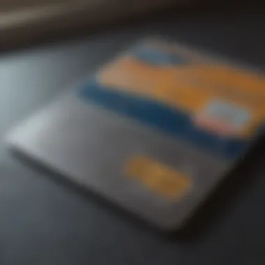 Innovative Credit Card Design Conceptual illustration of the tech-focused federal credit card