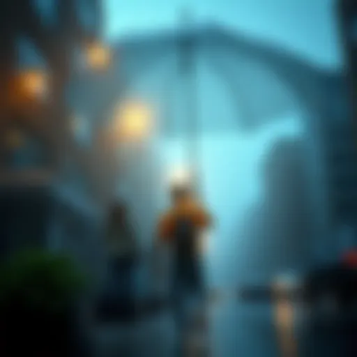 A visual representation of umbrella insurance coverage