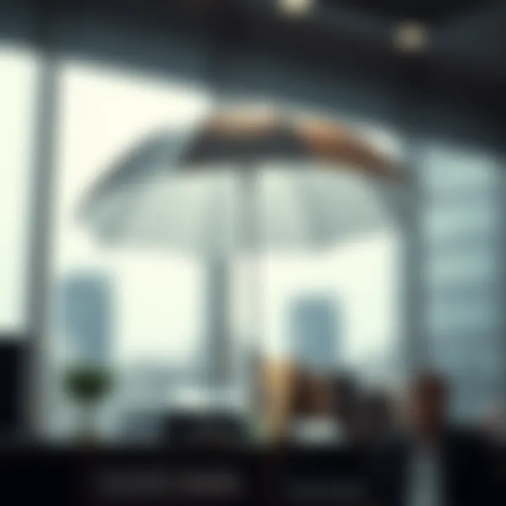 Financial Implications of Umbrella Insurance Infographic illustrating financial implications of umbrella insurance