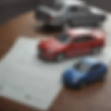 Understanding Car Insurance Policy A conceptual illustration of car insurance policy documents