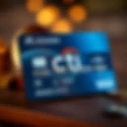 Citi credit card showcasing rewards program details
