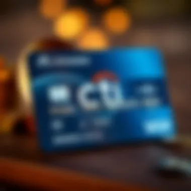 Citi credit card showcasing rewards program details
