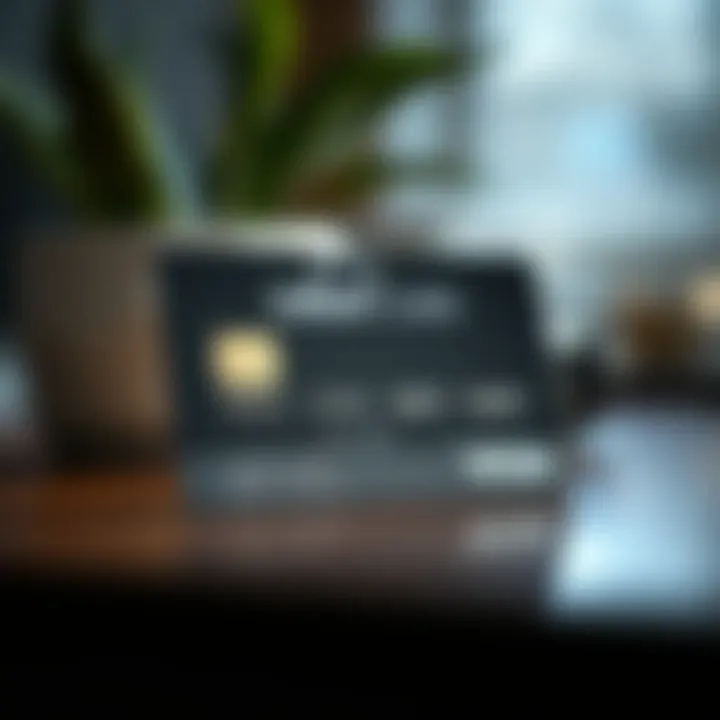 The Impact of Low Credit Limits Visual representation of a credit card with a low limit