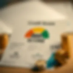 Illustration of credit score components