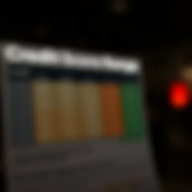Credit Score Ranges Overview A visual comparison of different credit score ranges