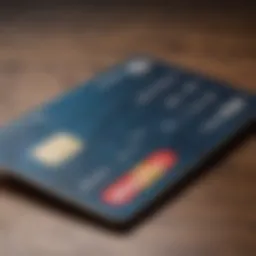 Illustration of secured credit card dynamics