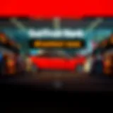 Diverse Car Payment Options with SunTrust Bank Illustration depicting various car payment methods